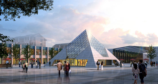 海门金字塔网架